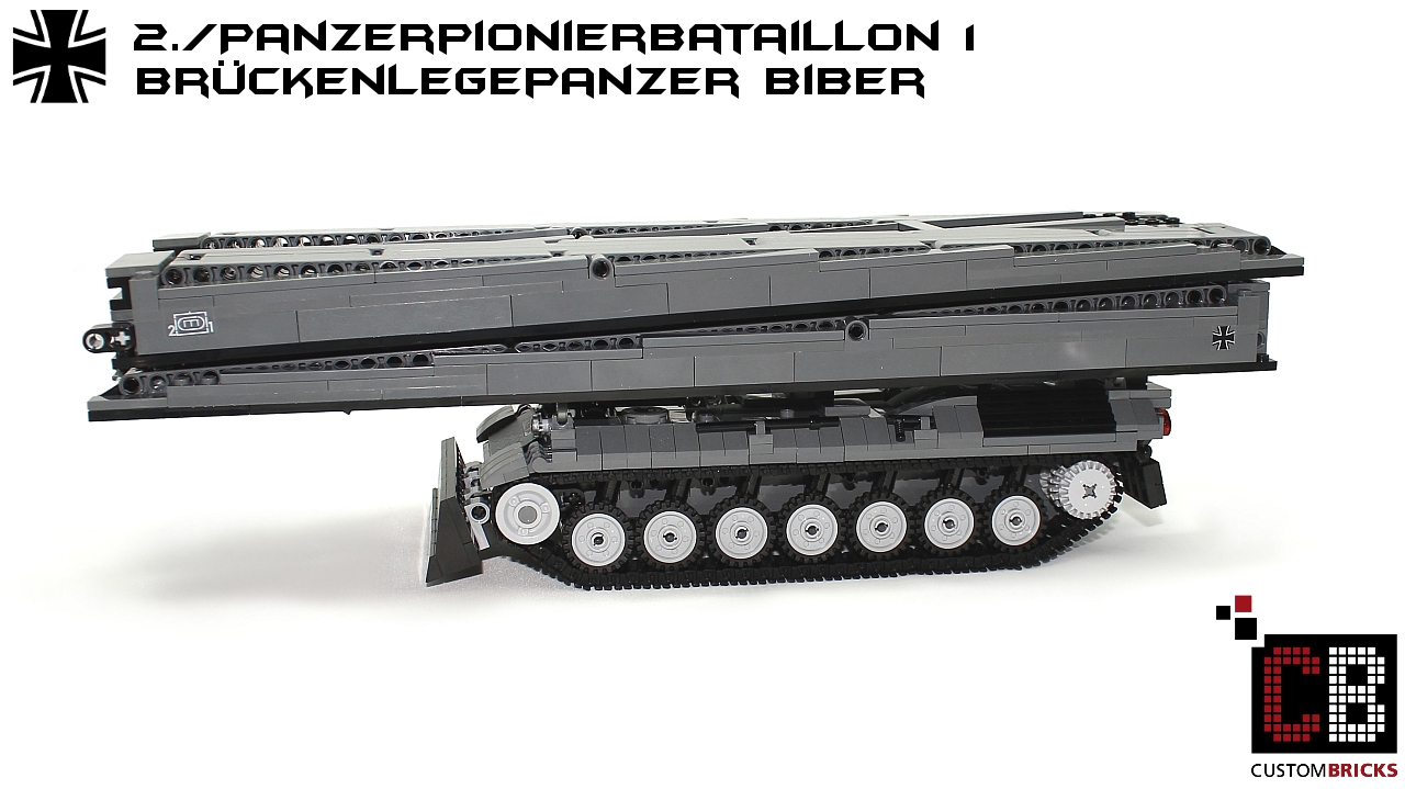 Lego Custom Bundeswehr Pionier Panzer Biber CB13